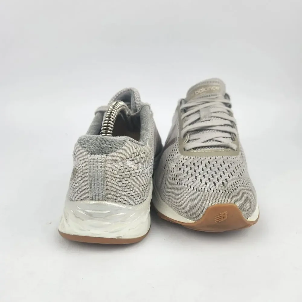 New Balance Womens Fresh Foam Arishi WARISLO1 Gray Running Shoes Size 7.5 B